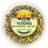 Setton Farms front packaging 20 oz showing brand and unsalted kernels benefit convenience