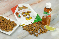 Setton Farms Tajin pistachios served in a bowl ready to eat, offering bold chili-lime flavor for sharing