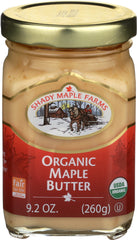 Shady Maple Farms jar front showing label and 9.2 oz size for pantry appeal
