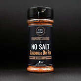 Shake to Elevate front packaging showing clear label and no-salt benefit