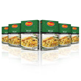 Shan front packaging showing brand and biryani mix benefits