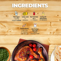 Bowl of marinated chicken with Shan mix illustrating easy meal prep