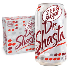 shasta front can showing can design and vivid spicy cherry cola appeal