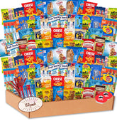 SHELLY'S DELIGHT front packaging showing 120-count bulk snack assortment and variety benefits