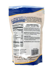 Shiloh Farms close-up of hulless barley grains highlighting whole-grain texture and nutrition
