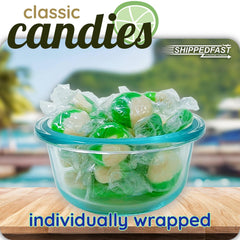 ShippedFast candies in bowl display adding bright color and hospitality appeal