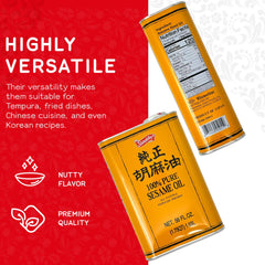 Shirakiku pouring into dressing to show flavor boost and easy use