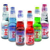 SHIRAKIKU BRAND front packaging showing six colorful bottles, vibrant party appeal