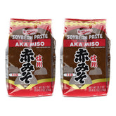 Shirakiku red miso front packaging showing product and weight, clear pantry-ready benefit