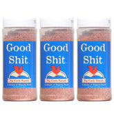 Shit Load front packaging showing three jars and clear branding benefits convenience