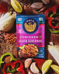 Siete spice blend texture in bowl showing clean ingredients