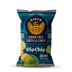 siete front packaging shows bag and brand, highlights clean-ingredient benefit