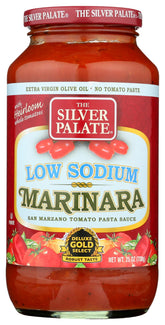 Silver Palate front packaging showing jar and reduced sodium benefit