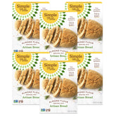 Simple Mills front packaging showing artisan bread mix and clean ingredients benefit