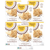Simple Mills front packaging showing black cracked pepper flavor and benefits