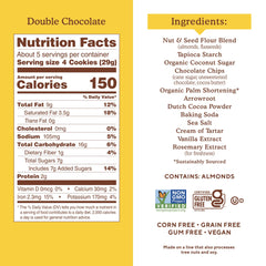 Simple Mills cookies on plate ready to serve for a convenient snack benefit
