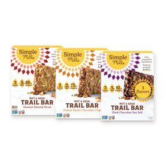 Simple Mills front packaging showing variety pack and on-the-go convenience