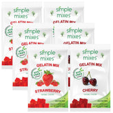 Simple Mixes front packaging showing six-pack and natural colors benefiting quick selection
