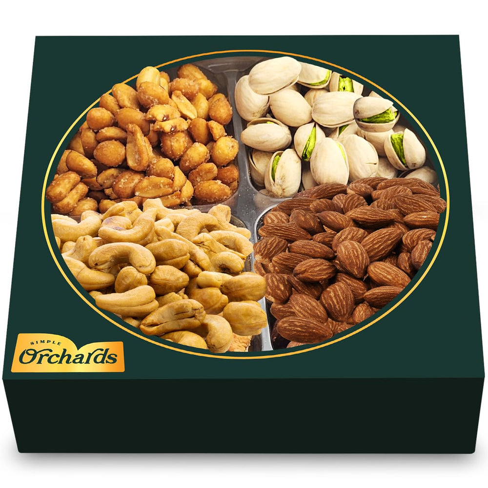 Simple Orchards front packaging showing elegant gift-ready box and premium appeal