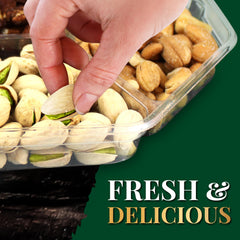 Simple Orchards pistachios shell detail showing easy-to-open shells and visual contrast