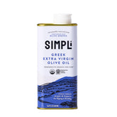 SIMPLi bottle front label showing certifications and premium look, highlights trust