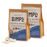 SIMPLi front pack showing two 12 oz bags and product branding benefit pantry staple