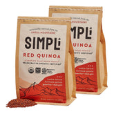 SIMPLi front packaging showing two 12 oz bags and product benefits