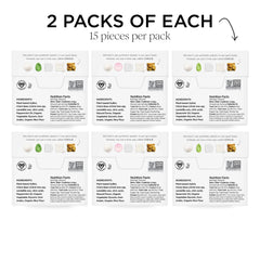 Simply Gum open tin displaying individual pieces and convenient access benefit