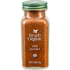 Simply Organic front packaging showing three bottles and clear labeling for easy selection