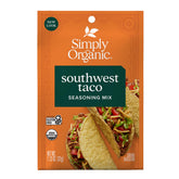 Simply Organic front packaging showing certified organic labeling and convenience