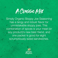 Simply Organic packet beside organic spices and tamari to display ingredient transparency