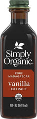 Simply Organic front packaging showing 4 oz glass jar and label, highlights organic benefit