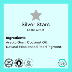 Simply Sucré close-up of star texture and shine highlighting natural ingredients and fine detail