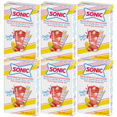 SINGLES TO GO! front box showing strawberry lemonade branding and pack benefit