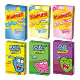 SINGLES TO GO! front packaging showing variety pack and bright branding, convenient portability