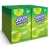 SINGLES TO GO! front packaging showing green apple flavor and 72 packets benefit portability