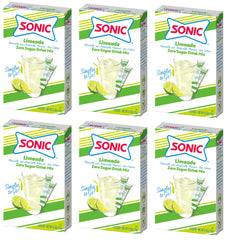 SINGLES TO GO! front packaging showing 6 boxes and bulk convenience