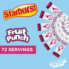 SINGLES TO GO! single stick packet held in hand ready to add convenience and portion control