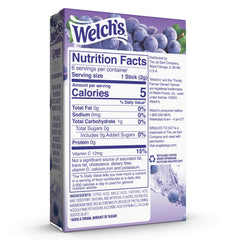 SINGLES TO GO! Welch's single packet close-up highlighting easy portability benefit