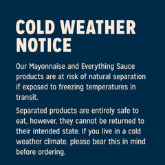 Sir Kensington's side label close-up showing ingredients and Non‑GMO badge
