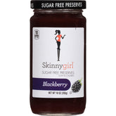 Skinnygirl front label showing blackberry mule flavor and kosher badge