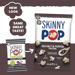 SkinnyPop popcorn served in bowl at movie night, illustrates ready-to-eat convenience