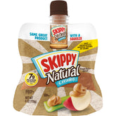 SKIPPY squeeze front packaging showing six 6oz bottles for convenient snacking