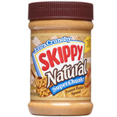 SKIPPY jar front packaging showing label and 15 oz size for pantry convenience