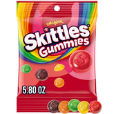 SKITTLES front packaging showing 5.8 oz bag and colorful branding for quick identification