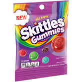 Skittles Wild Berry front packaging showing colorful gummy bags and brand