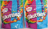 Skittles front packaging showing brand and twin 9-ounce bags, perfect for sharing