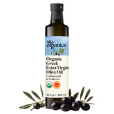 Sky Organics front bottle showing product and packaging benefit