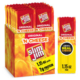 Slim Jim front packaging showing 14-count box, convenient storage benefit