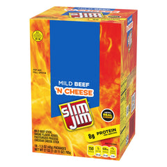 Slim Jim close-up texture of beef and cheese stick highlighting savory mouthfeel